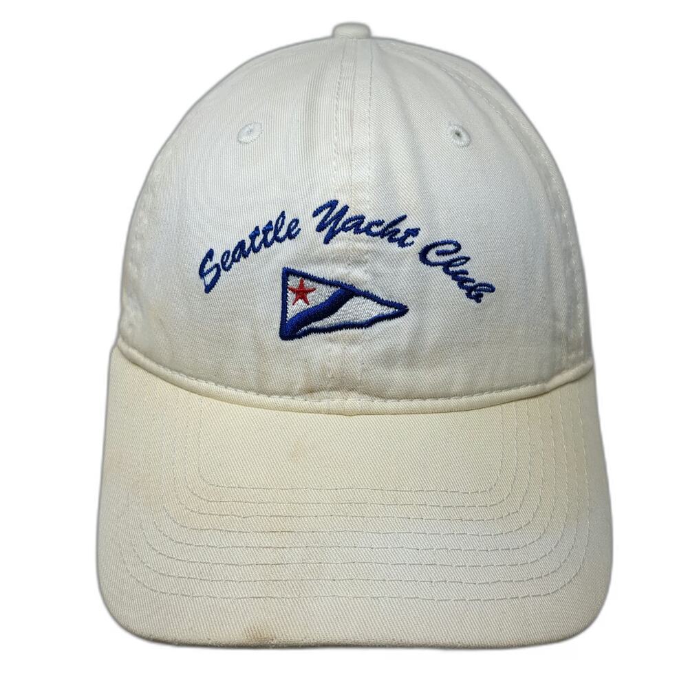 Gear For Sports Seattle Yacht Club Baseball Cap White One Size Est 1892 Hat